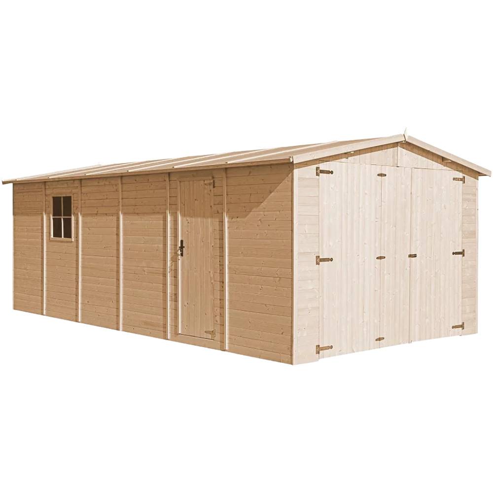 Trägarage M102 – 591 x 303 cm – 18 m2