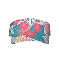 Solhatt blommor hattar snabbtorkande solskydd keps svettabsorberande visir keps för sommar utomhusaktiviteter unisex, Basebollhatt 631, M