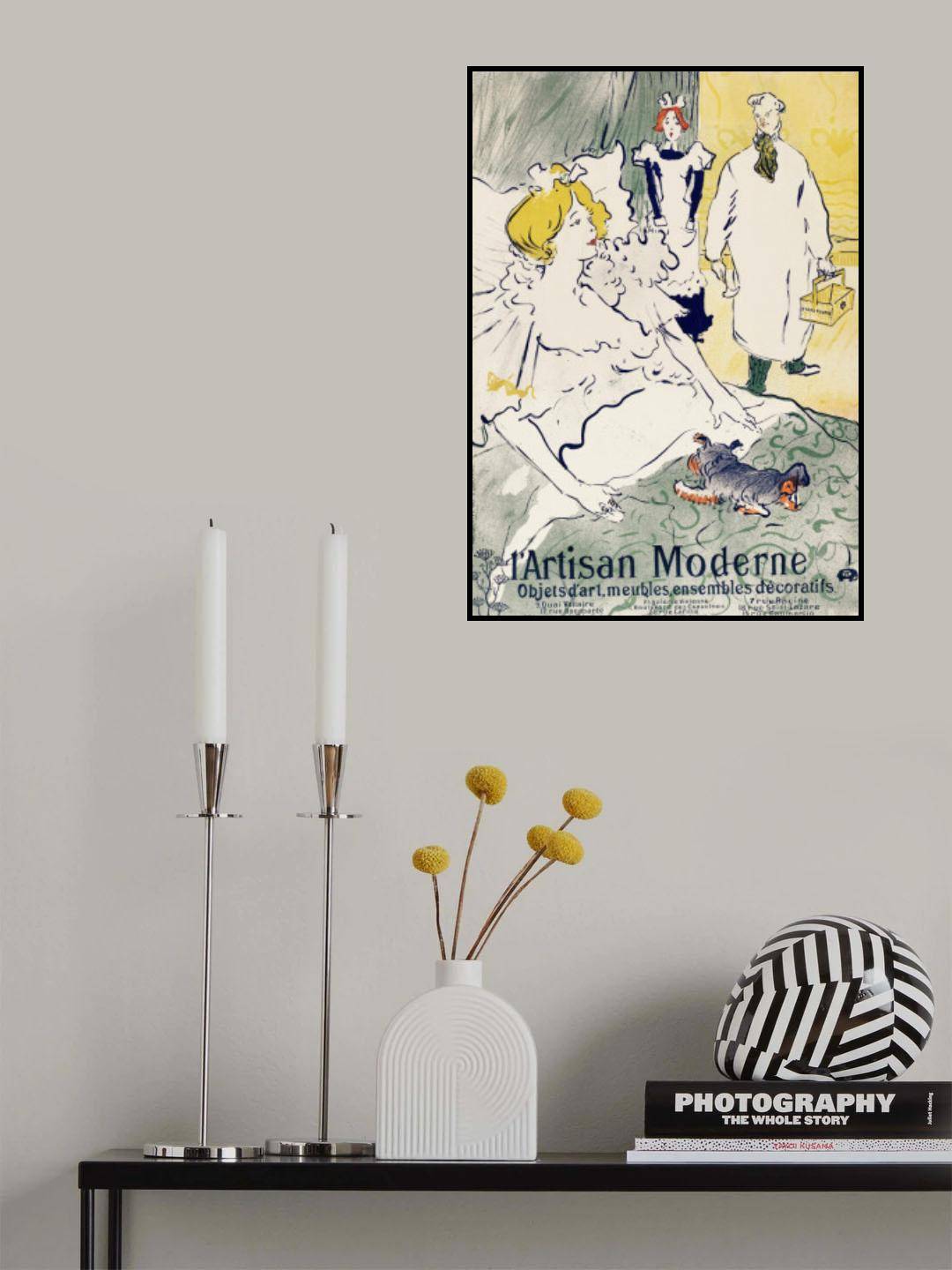 L'artisan Moderne (1896) Poster och Canvastavla - Poster 50x70 cm