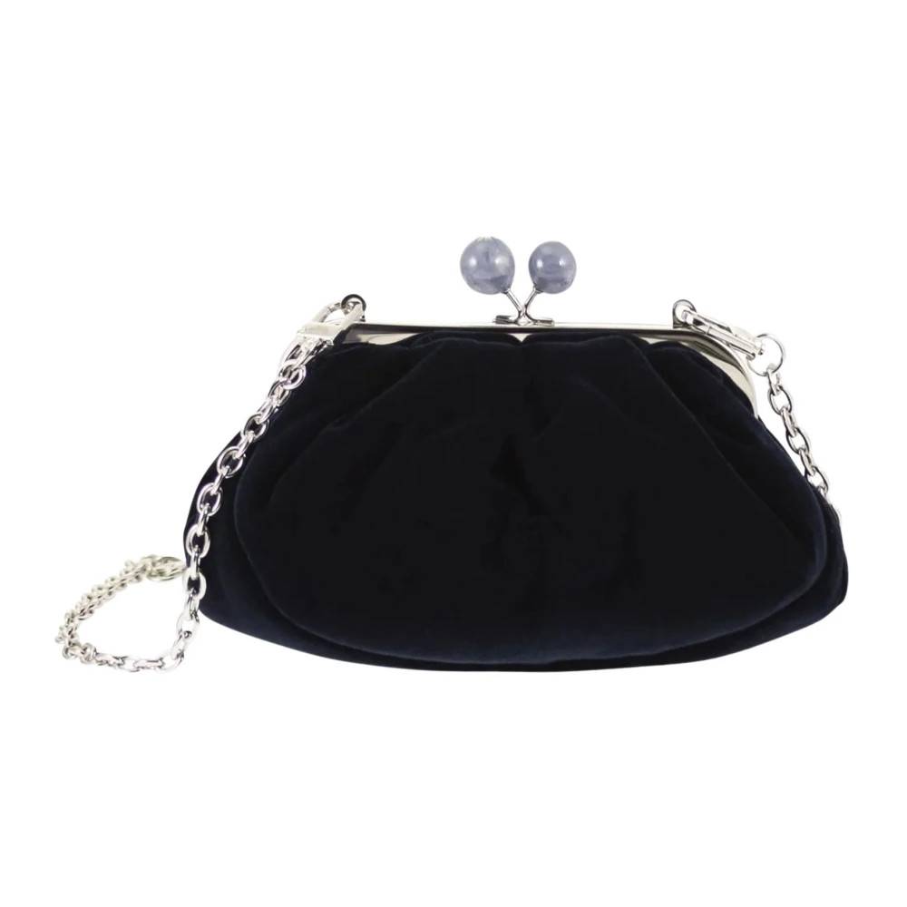 Max Mara Giochi Clutch - Tasker - Dame - Blå - ONE SIZE - Bomuld