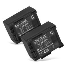 2x Batteri för Canon Legria FS22 FS19 HFG25 FS200 FS100 FS306 XA10 HF200 BP-808 890mAh från CELLONIC