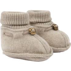 Mikk-Line Wool Footies 74/80Y - Overtræksfutter Uld hos Magasin