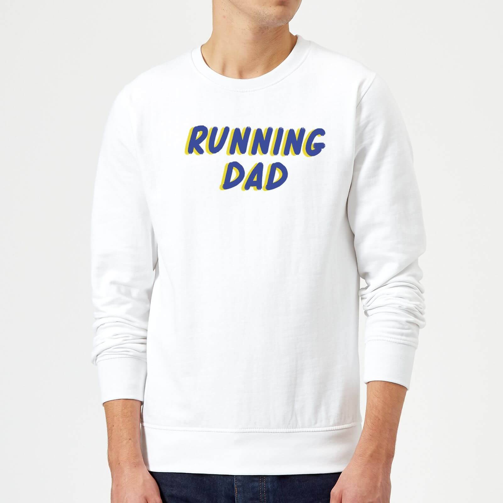 Running Dad Sweatshirt - White - M
