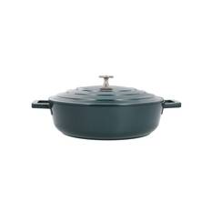 Gryta Låg 4 L i Gjuten Aluminium - Hunter Green - Masterclass