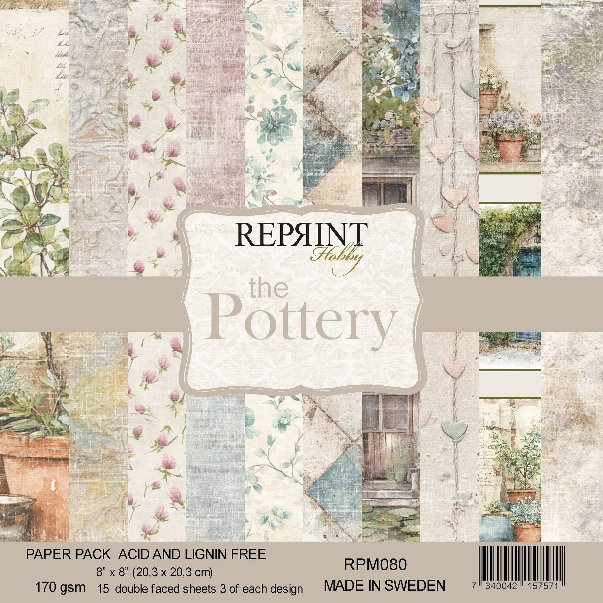 Reprint - The Pottery Collection Paperpack - 8x8