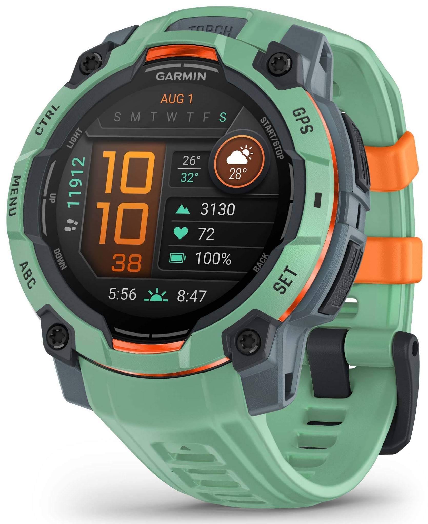 Garmin 010-02936-01 Instinct 3 Gummi Ø45 mm