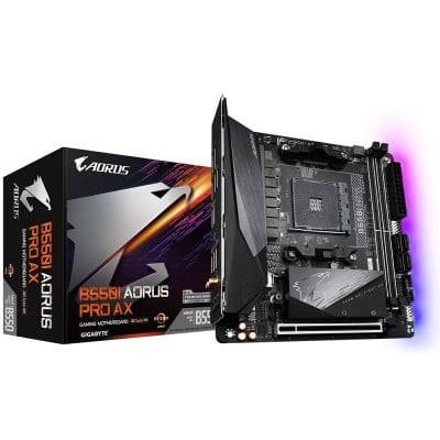 GIGABYTE B550I AORUS PRO AX moderkort AMD B550 Uttag AM4 Mini-ITX