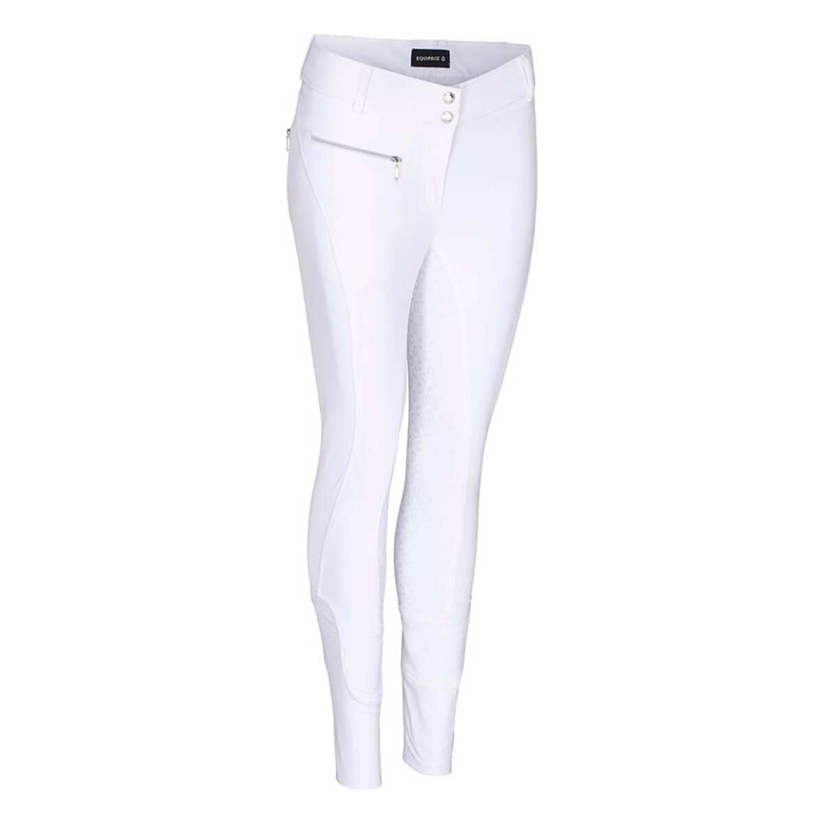 Equipage Alissa ridebukser m. full grip | Hvid str. 36.