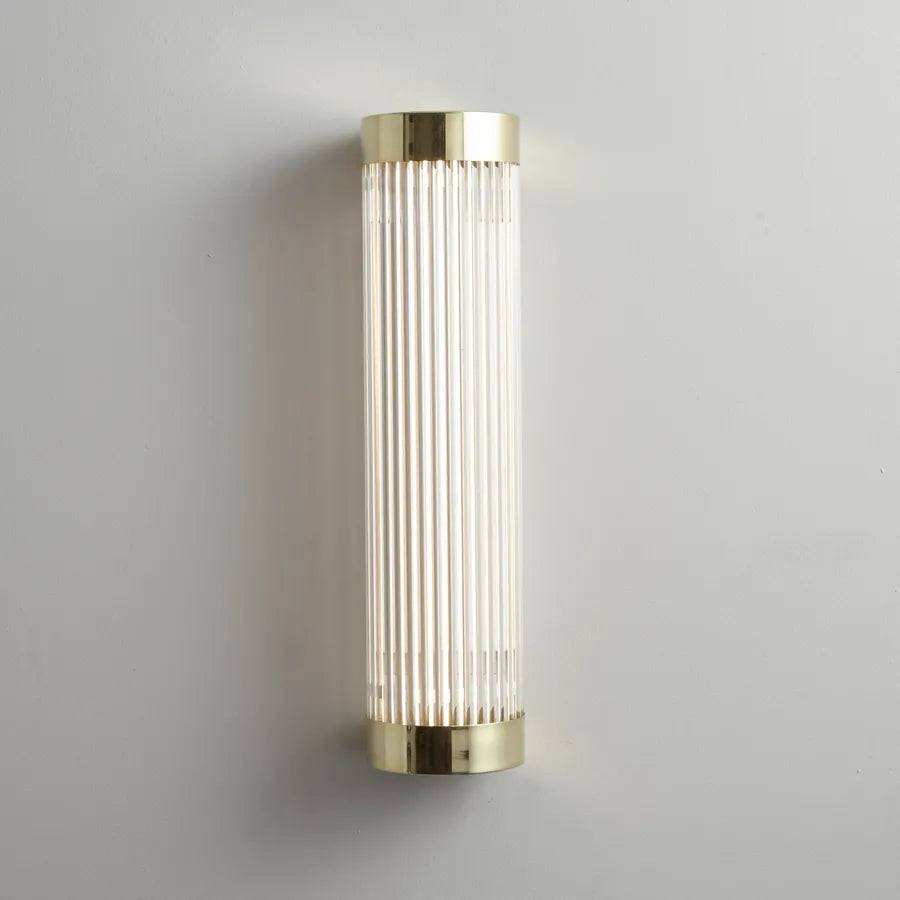 Narrow Pillar 40 væglampe Original BTC. - Polished brass