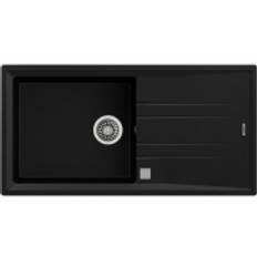 Teka STONE 60 L-TG 1B 1D AUTO, Tegranit+ Einbauspüle 60 cm, Fb. Kohlenstoff, 115330008