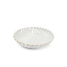 Dyb tallerken "White Lotus" - 22 cm.
