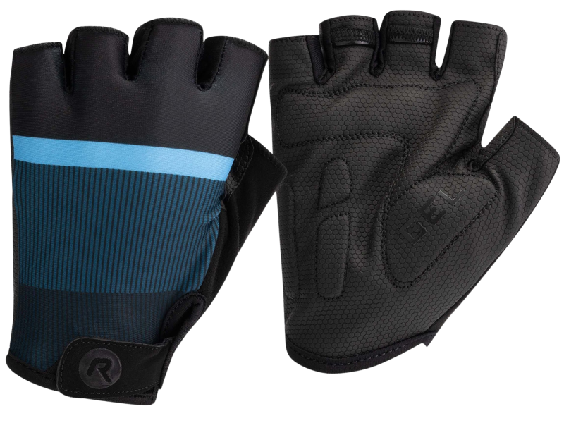 Rogelli Hero 2 Cykelhandskar, Black/Blue, 3XL
