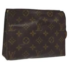 Louis Vuitton Vintage, Pre-owned, Dame, Brun, ONE SIZE, Tyl, Pre-owned canvas tasker