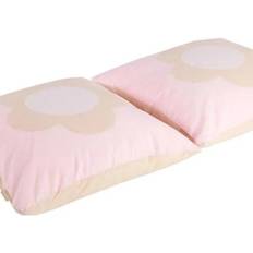 Hoppekids Ft Flower Cushion Set Light Red kudde barn soffa dekoration design