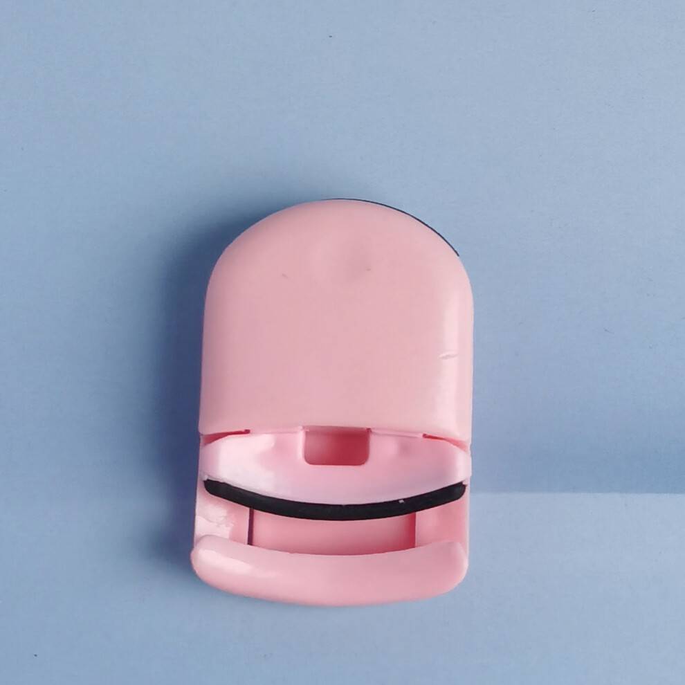 Rejsevenlige øjenvippebukkere, bærbart mini-bukkersæt med silikonepuder, ergonomisk designet til langvarige, stilfulde vipper