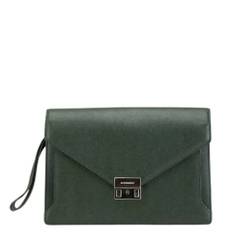Burberry Vintage, Pre-owned, Herr, ONE Size, Läder, Pre-owned Laeder kuvertvskor