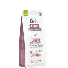 Brit Care Dog Sustainable Junior Large Breed 12kg 10-pack