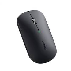UGREEN trådlös mus, 4000DPI, 2,4GHz WiFi + Bluetooth - Svart