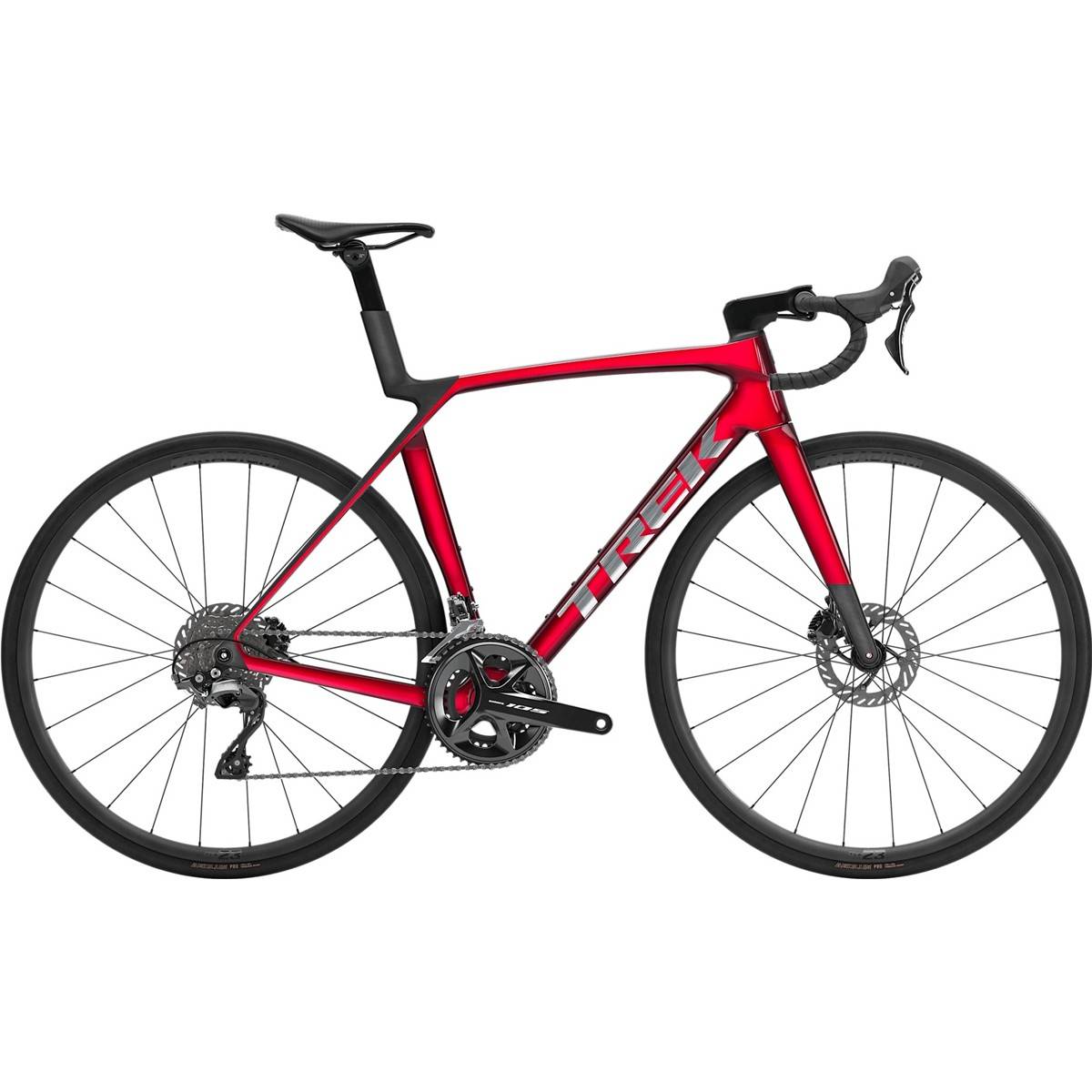 Racercykel Trek Madone SL 5 Gen 8 Fury Red/Deep Smoke S - Röd ( )