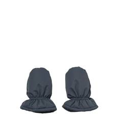 WHEAT Puffer Baby Mittens Muffu |Navy |9-12M
