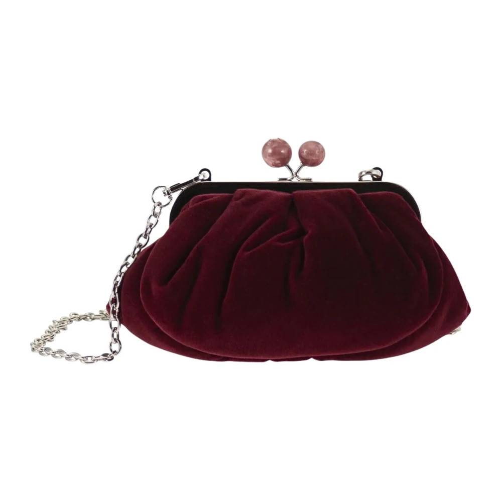 Max Mara Wkagiochi Clutch - Tasker - Dame - Rød - ONE SIZE - Bomuld