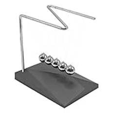 Physics Desk Toys for Teachers, Perpetual Motion Physics Toy, Science Gadget for Kids, Newton Balls Desk Decor, Steel Pendulum Swing for Kids, Desk Toy for, Cool Science Gadgets for Teachers