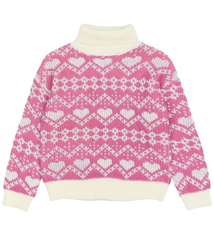 The New Bluse - Strik - TnPerline - Ibis Rose - The New - 9-10 år (134-140) - Bluse