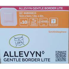 ALLEVYN Gentle Border Lite 5x5 cm Schaumverb. 10 St