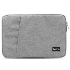 Baona Datorfodral 11" Med Ficka - Grå - TheMobileStore Datorfodral