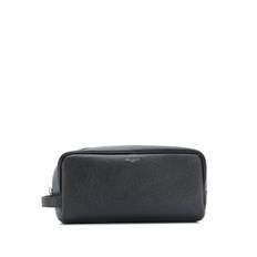 Saint Laurent - necessär med dragkedja upptill - herr - läder - one size - Svart