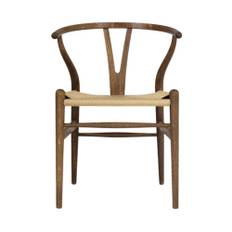 Carl Hansen & Søn CH24 Y- Stol från Wegner i Ek (Naturflät) Røget Olieret Eg
