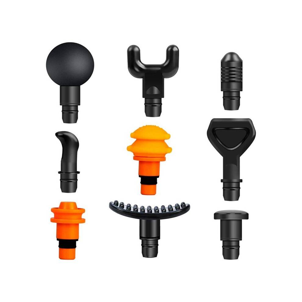 Massage Gun Heads, Replaceable Massage Gun Attachments 9 Different Muscle Massage Heads Deep Tissue