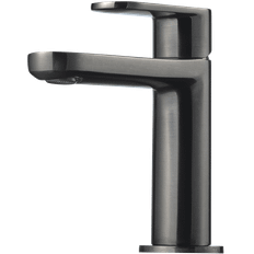 Tapwell CA071 et-grebs badarmatur - brushed black chrome