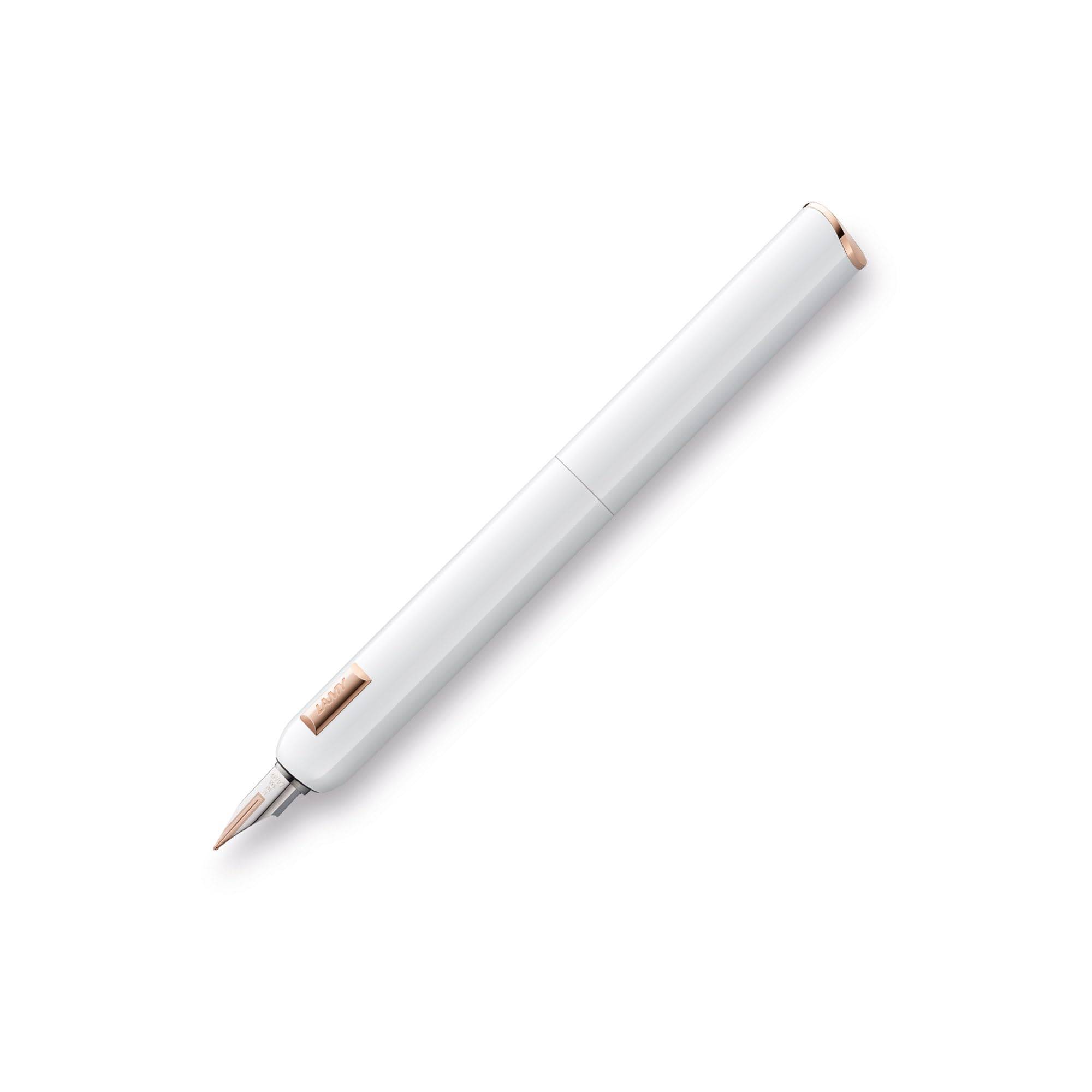 LAMY Dialog CC Fountain Fine Officially Imported Pen, Nib, White, L81WH-F, vit