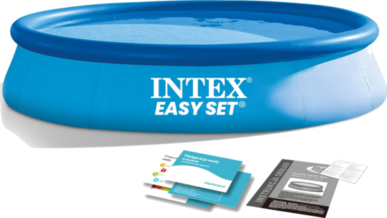 B2x Expansion Garden Pool 366 X 76 Cm Intex 28130 Spel & trädgårdslek Blue - 350 cm