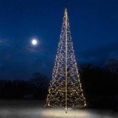 Flaggstångsbelysning Formenta Fairybell LED 10 m Varmvit, 4000 LED