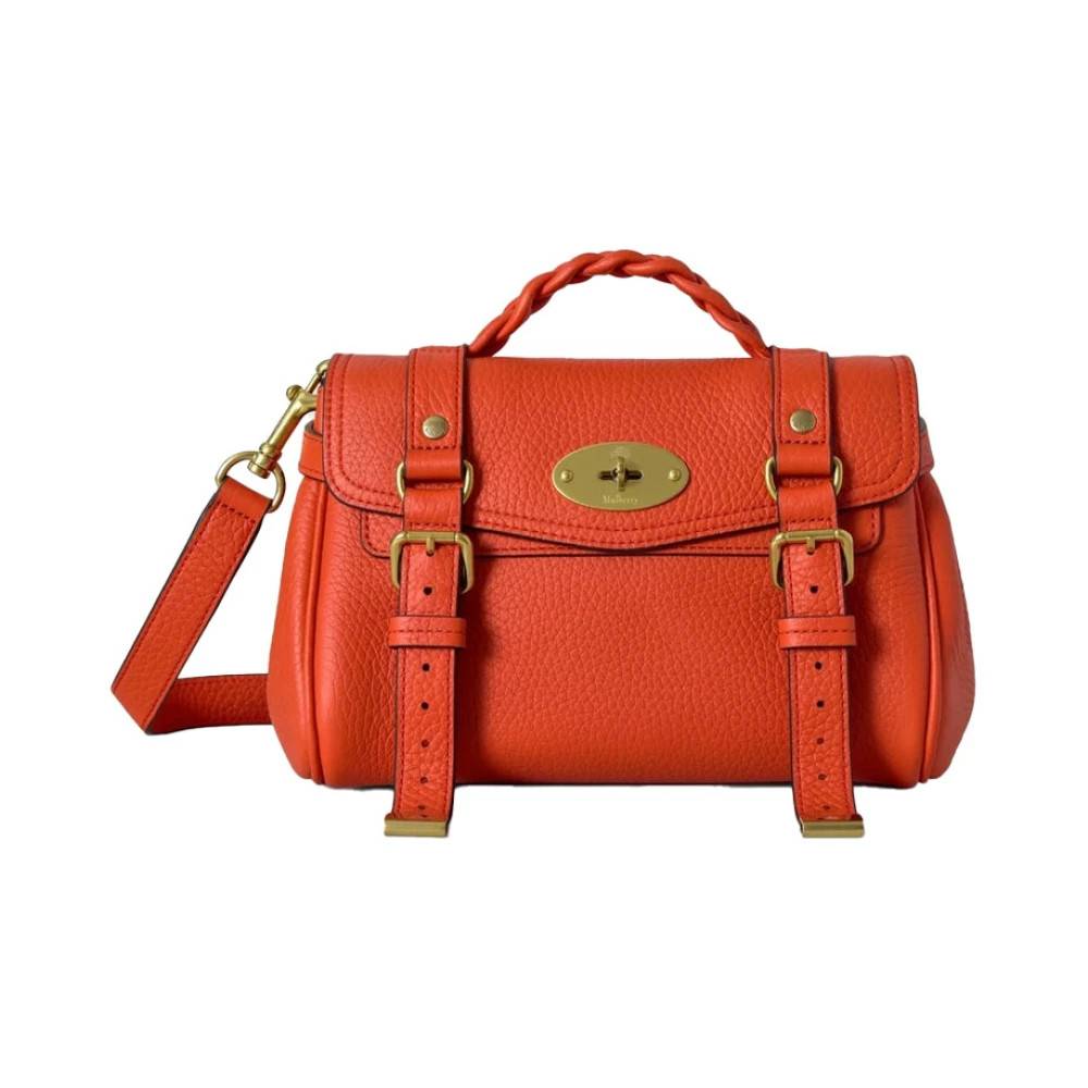 Mulberry Mini Alexa Håndtaske - Tasker - Dame - Brun - ONE SIZE - Læder
