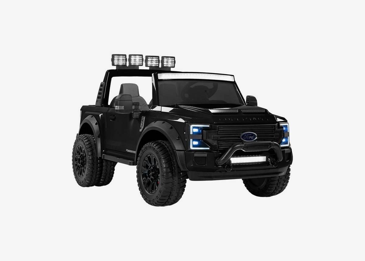 Elbil Barn Ford Ranger Super Duty 4x4 - Svart