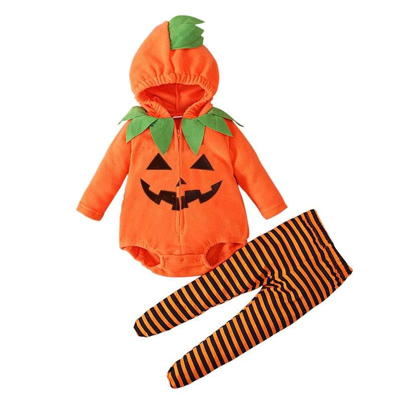 Baby Girls Boys Halloween Costume Sets Long Sleeve Cosplay jumpsuit - set6 / 70(3-6M)