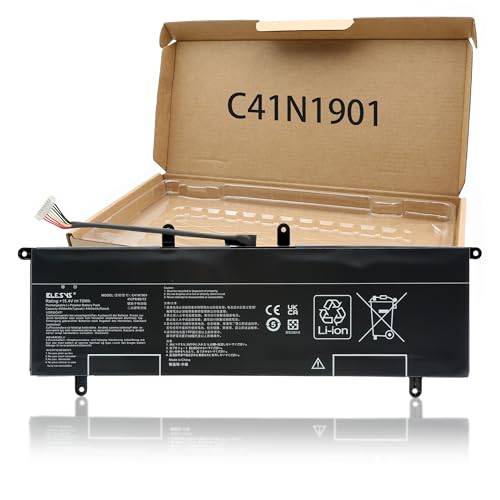 BLESYS 70Wh C41N1901 Batteri för ASUS ZenBook Duo 14 UX481F UX481FA UX481FL UX481FAY UX481FLY UX481 UX4000F UX4000FL ux481fl-bm020r ux481fl-bm039r ux481fl-bm044t ux481fa-bm018t Laptop 15.4V