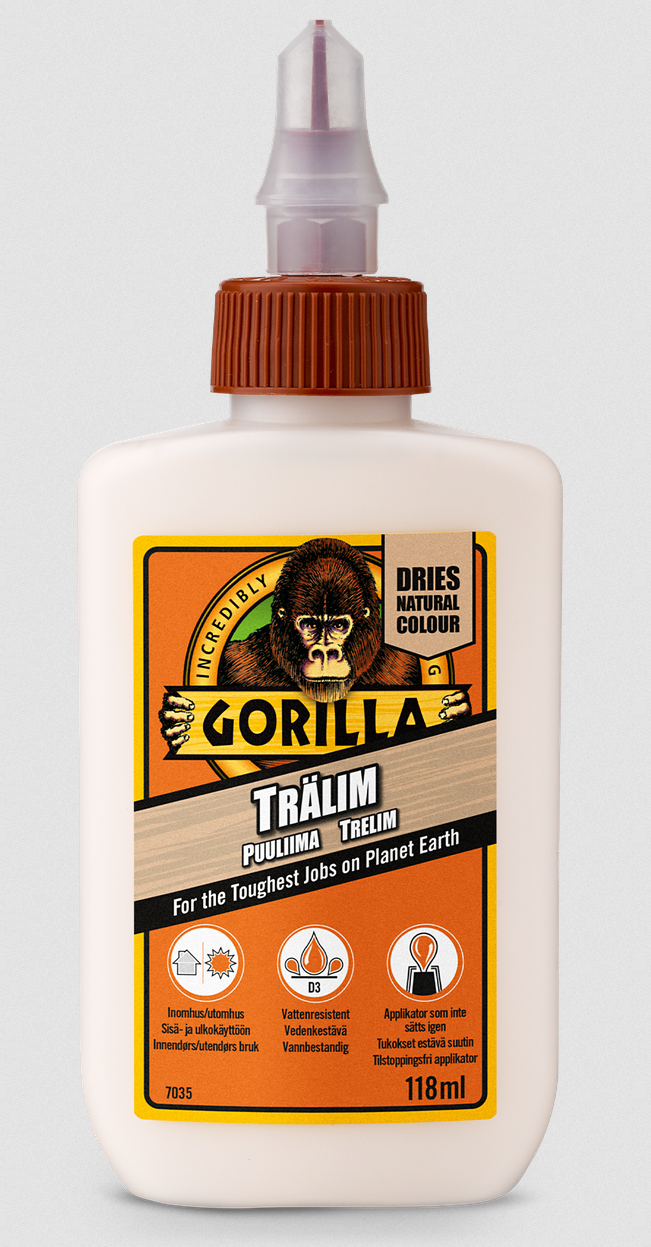 Gorilla trælim. 118 ml