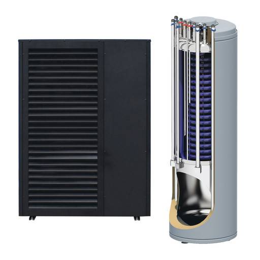 Scantherm Skagen luft til vand varmepumpesæt, monoblok, 12 kW