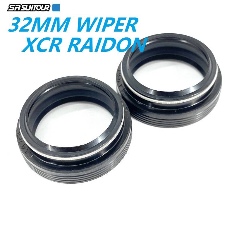 SR SUNTOUR 32mm XCR Raidon Stanchion Wiper 32mm Front Fork Tube Oil Seal Dust Sealing Ring FAA169-20