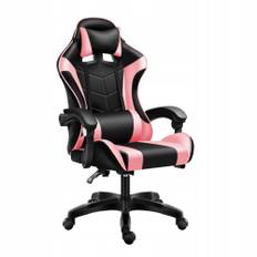Gamingstol GAME EXTREME øko-læder sort-pink FG-013