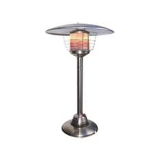 Densol New York gas terrassevarmer, bordmodel, sølv - 3,1 kW