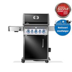 Napoleon Rogue PRO-S 425, rustfri stål/sort Gasgrill 3 Brænder