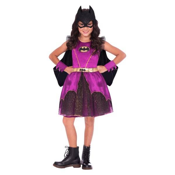 Batman Purple Batgirl-dräkt 3-4 år