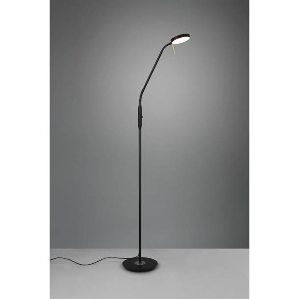 TRIO LIGHTNING - MONZA GULVLAMPE I SORT - LED LYS - STÆRK PRIS