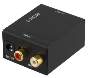 Audio Converter - Från analog till digital - 2 x RCA till S/PDIF / Toslink