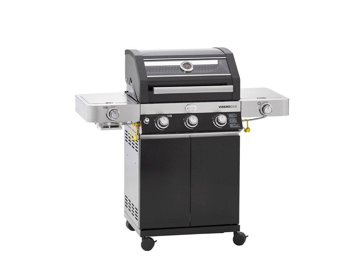 Gasgrill Videro G3-S Vario+ 17000 watt Sort